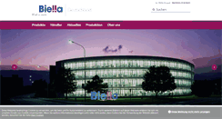 Desktop Screenshot of biella.eu